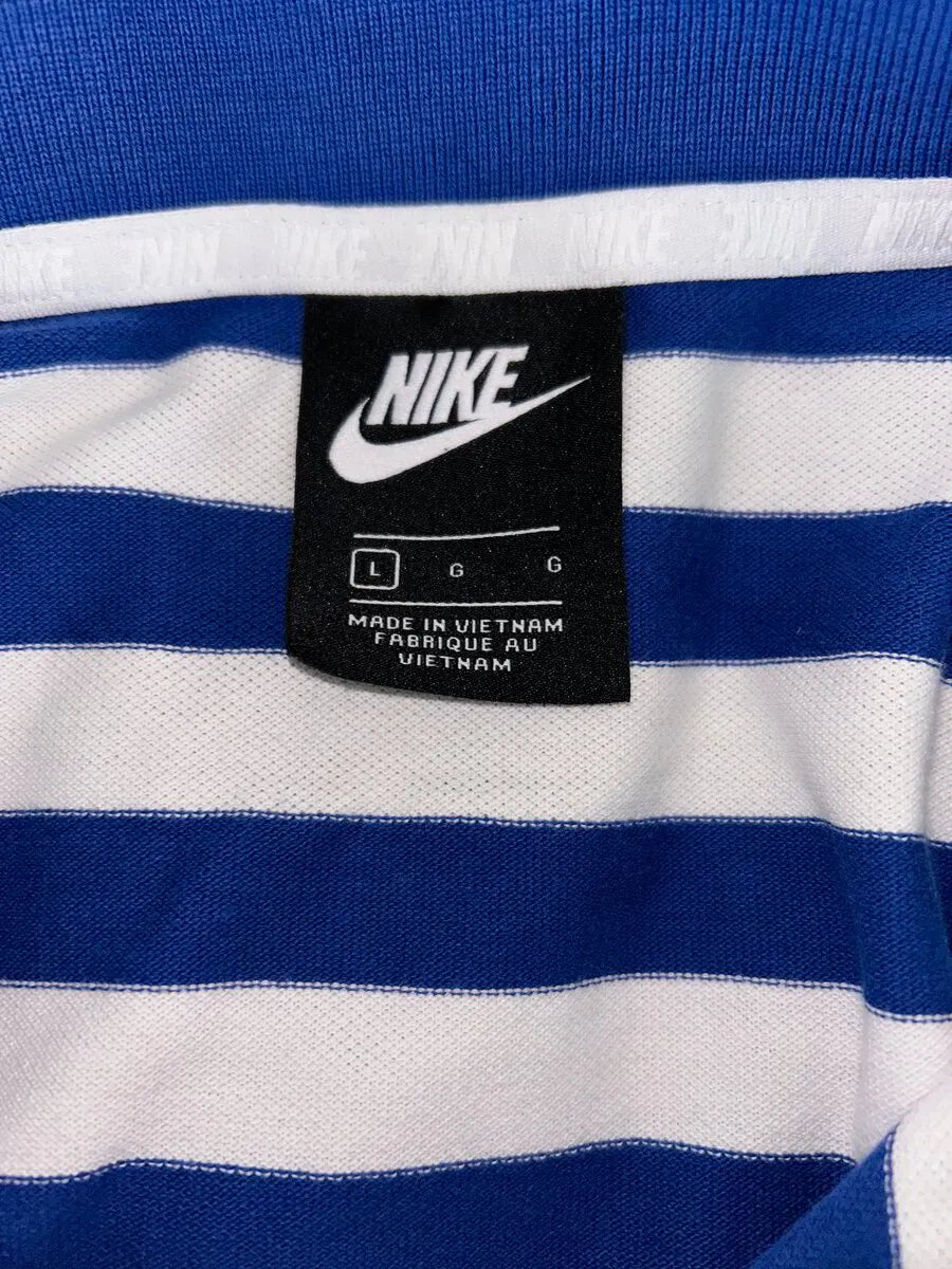 Striped Nike Piké (L)