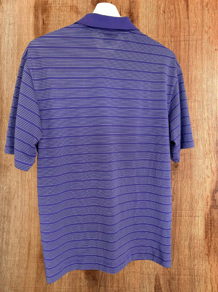 Modern striped Nike Golf Piké (S)